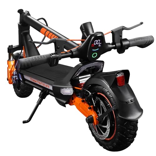 CUNFON RZ1000 Monopattino Elettrico a doppio motore, Autonomia di crociera 60-80 KM, pneumatici da off - road da 10,5' con batteria 48V 24AH e doppia sospensione.