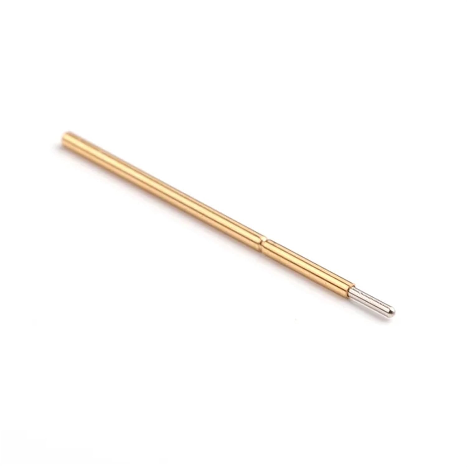 100PCS P038-J Small Round Head 0.38mm Spring Test Probe Pogo Pin Length 12.0mm PCB Thimble