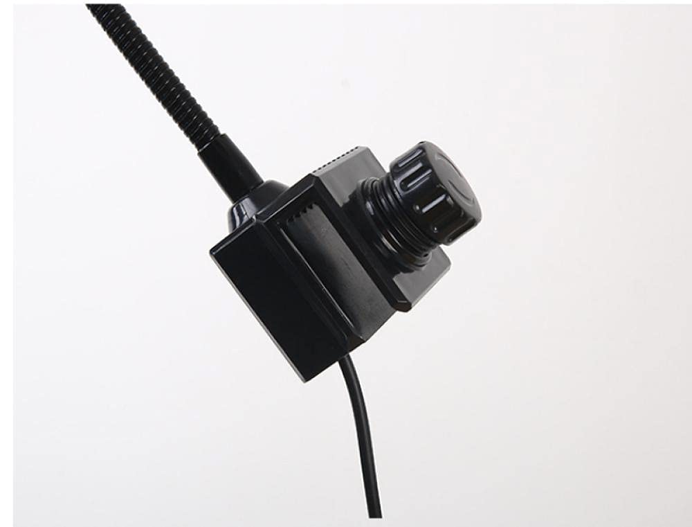 Clip-Lichter Klemmlampe Klemmleuchte Clip Schreibtischlampe USB-Aquarium-Beleuchtungs-Clip-Licht-Led-Aquatic Light Echt-Tank-Fülllicht-Dreifarbig Einstellbar (Weißes Hellblau)