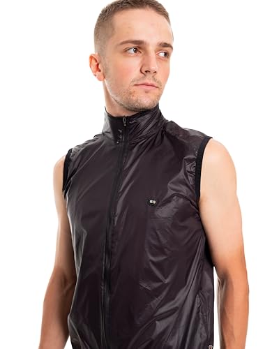 Colete Corta Vento Masculino Márcio May Pro Preto