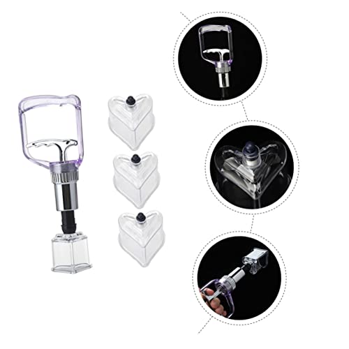 Kit de ventosas manuales SHERCHPRY, set de 5 piezas para masaje corporal con alta succión miniatura 4