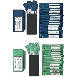 Bold Mint GO Travel Size Mouthwash Packets – Individual Mini Mouthwash for Fresh Breath - Smart Single Packet Design to Reduce Travel Bottle Waste.