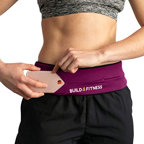 Laufgürtel & Fitnessgürtel, Flipgürtel mit Schlüsselclip, Passend für iPhone 8plus,XS,11 pro. Samsung. Unisex, Für Training in Fitness-Club, Übungen, Radfahren