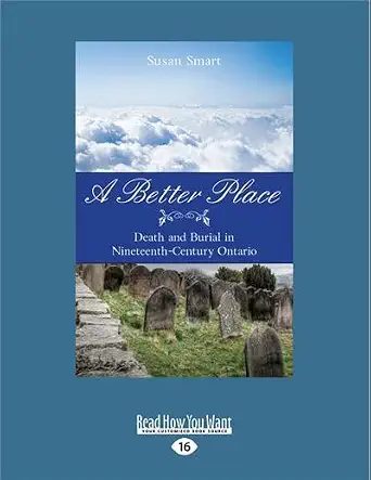 A Better Place: Death and Burial in Nineteenth-Century Ontario book cover
