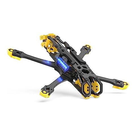SpeedyBee Master 5 V2 Drone Frame - 226mm Wheelbase, Lightweight Design, Anti-Vibration Stack Structure, CNC Aluminum Alloy Head, Compatible with DJI O3 Air Unit, Ideal for Cinematic and Freestyle Flying Cover