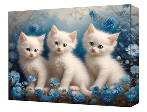 Kit loisirs créatifs adultes chat à offrir en cadeau créatif