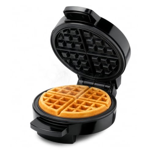 Image of Global Gourmet by Sensio Home Full-Size American Waffle Maker - Non-Stick Pancake and Waffle Maker, Deep Plate - 700W Power, Stainless Steel Top, Cord Wrap