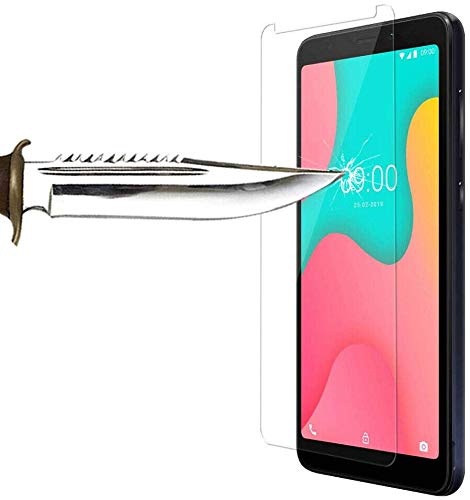 HQ-CLOUD lot de 2 Verres Trempés Pour WIKO Y60 .Film de Protection d'écran Transparent - Anti Rayures - Ultra Résistant Dureté 9H