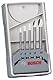 Bosch Accessories Professional 5tlg. CYL-9 Ceramic Fliesenbohrer-Set (für Stein, Fliesen, Ø 4–10 mm, Zylindrischer Schaft, Zubehör für Bohrmaschinen)