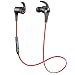 SoundPEATS Bluetooth Headphones In Ear Wireless Earbuds 4.1 Magnetic Sweatproof Stereo Bluetooth Earphones for Sports With Mic (Upgraded 7 Hours Play Time, Secure Fit, Noise Cancelling) - Red