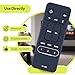 Snrigw RC-1230 Ersatzfernbedienung kompatibel mit Denon Heimkino-Soundbar-System DHT-S216 DHT-S316 DHT-S416