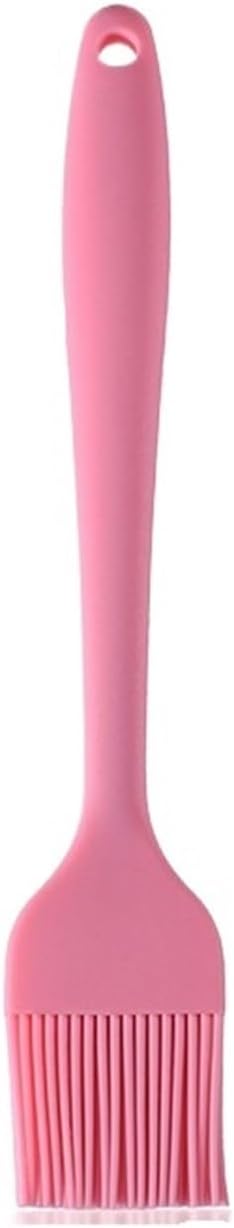 Silicone Basting Brush Heat Resistant Pastry Oil For BBQ Cooking Baking And Grilling(Yellow)