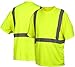 Pyramex RTS2110NPX2 RTS21NP Series T-Shirt Hi-Vis Lime - No Pocket - Size 2X Large