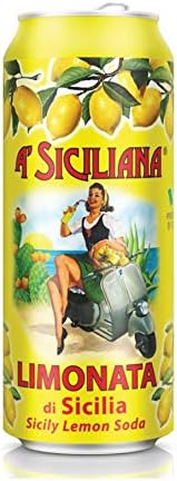 A' Siciliana Sicilian Limonata Soda 24 Pack 11.5 Fl Oz Cans