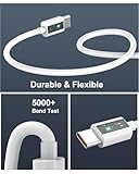 120W USB C Charger Cable 2m, 6A Turbo Hyper Charging Type C Fast Charging Cable for Xiaomi Fast Charge, Samsung Galaxy S25 S24 Ultra, Google Pixel and iPhone 15 Series, Durable Long Charging - Image 6