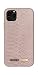 Produktbild iDeal Of Sweden Atelier-Handyhülle für iPhone 11 Pro/X/XS, texturierte Lederhülle aus PU Kunstleder für iPhone 11 Pro/X/XS (Innenfutter aus Mikrofaser, Qi-Ladegerät kompatibel) (Rose Snake)