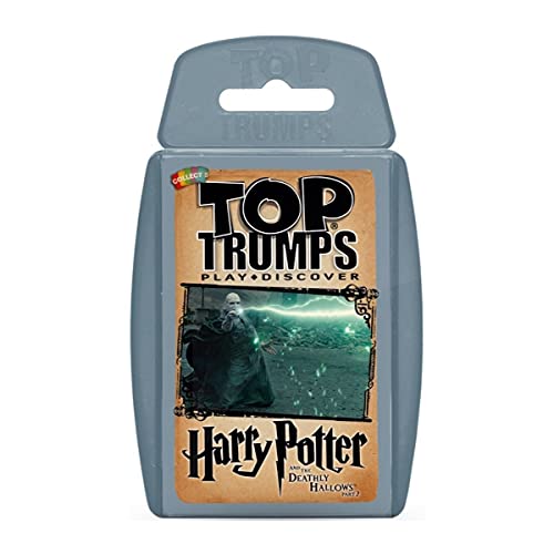 Gioco Top Trumps Giochi di Carte Harry Potter I Doni della Morte 2 - Carte da Gioco con Trivia - Gioco per 2 o Più Giocatori - Età 6+ - Perfetto per i Fan di Harry Potter