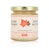 Little Quebec Sugar Shack – Maple Butter (Spread) - 245g Jar | 100% Made from Pure Maple Syrup | All-Natural | Exquisite on Croissants, Pancakes, Danish & Toast | From Canada
