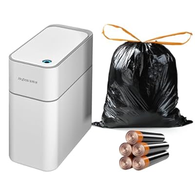 MOPALL Bathroom Trash Can with 75pc Trash Bags