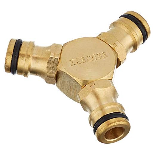 Kärcher 3-Way Brass Hose Connector