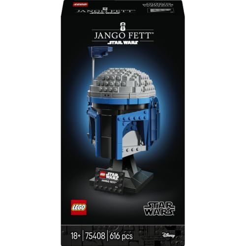 LEGO Star Wars 75408 casque Jango Fett à exposer