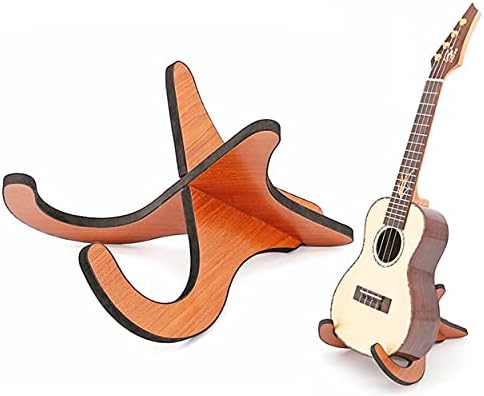 Supporto Legno Per Chitarra, Ukulele, Mandolino, Violino E Banjo - Design Removibile E Sicuro - Foto 6
