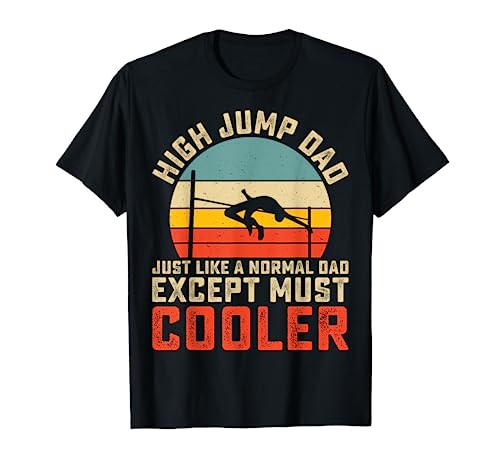 High Jumping retro vintage sunset gifts for High Jumping Camiseta