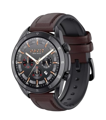 Havit Watch M9030 Pro Amoled Hd 46MM Akıllı Saat -Sesli Telefon Görüşmesi KAHVERENGİ