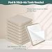 Square Self-Adhesive Furniture Sliders 2.5" 8 Pcs, Sliders for Furniture on Carpet & Hardwood Floors, Chair Sliders, Furniture Moving Sliders for Furniture Movement & Floor Protection