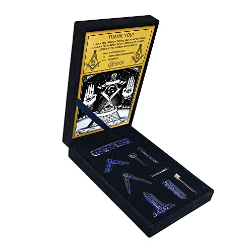 Preisvergleich Produktbild AtSKnSK Freimaurer-Miniatur-Arbeitswerkzeug Freimaurer-Geschenkset