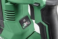 HiKOKI Akku Bohr- und Meißelhammer SDS-Plus - 18 V - 3,2 J Schlagenergie, Betonbohren bis 26 mm, bürstenlos, LED, Staubabsaugung, vibrationsarm, ergonomisch - Inkl. Koffer - Ohne Akku & Ladegerät – Ansicht 4