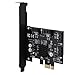 immagine 8Scheda di espansione Raid SATA3.0 a 4 Porte, Scheda Controller PCI-e x1 SATA III 6G da SATA 3.0 a PCI Express per Marvell 88SE92xx