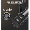 MAONO USB Microphone for PC, All in One USB Computer Microphone,192kHz/24bit,for Zoom Meeting, Podcasting, Streaming, YouTube, Voice Over, (AUA04&PD100U)