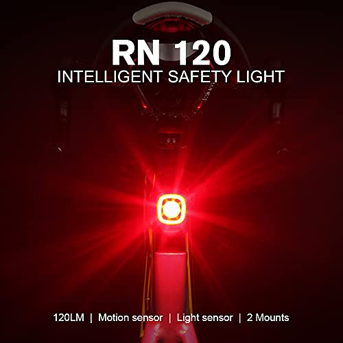 Olight Rn 120 Bike Lights, 120 Lumens Tail Light 260 Degree Visibility, 1500M Viewable Range, Usb Rechargeable Bike Break Light, Ipx6 Waterproof, Road And Urban Cyclists #TOP1