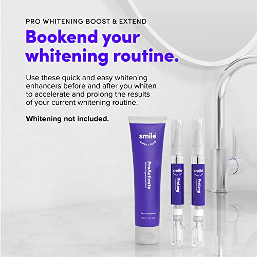 Smiledirectclub Pro Teeth Whitening Gel System Refill & Extend - Professional Strength Hydrogen Peroxide - Pain Free And Enamel Safe #TOP2