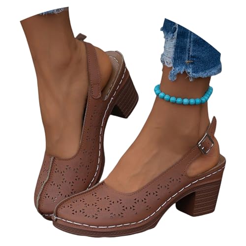 Sandalias Mujer Tacon Fiesta Comodas Vestir Verano Fiesta Zapatos Tacon Medio Elegante Cierre De Hebilla Moda Sandalia Punta Abierta Casual Novia Pole Dance Sandals Plataforma Boda Baile Ofertas 2025