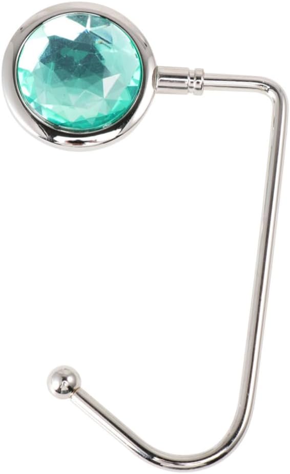 4pcs Handbag Hooks for Desk Purse Hanger Bag Hanger for Wall Portable Pouch Holders Shiny Backpack Hooks