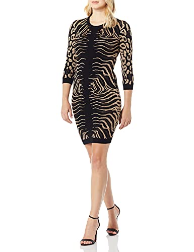 Vestido de punto Just Cavalli mujer negro ropa de marca talla M