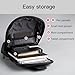 Crossbody Backpack for Men Women Multipurpose Fashion Lightweight Chest Shoulder Bag Sling Bag For Cycling Holidays Party Travel Daypack Black
