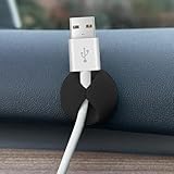 10pcs Strong – Adhesive Cord Organizer Holder for Cable Management at Home, Office & Car – Ideal for Phone Charging Cords