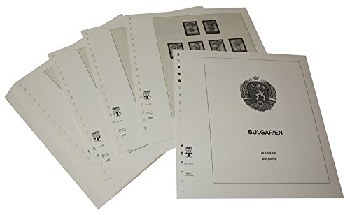 Feuilles pré-imprimées Bulgarie 1987-1990 de qualité philatélique