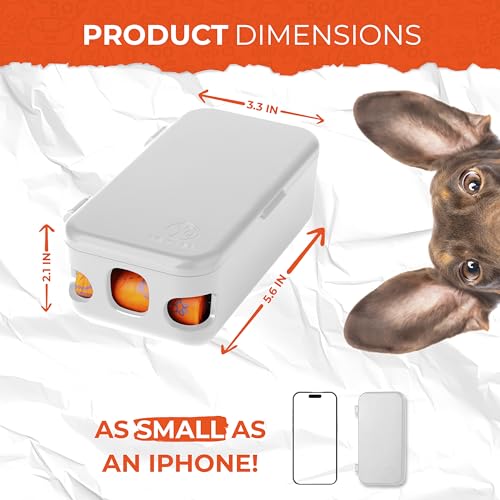 Image of PEXTER Dog Poop Bag Dispenser - Outdoor or Indoor Pet Waste Bag Dispenser Station - Stick-On or Screw-On Wall Mount - Poop Bags Storage Outdoor Container - Includes 4 Doggie Bag Rolls (Gray)