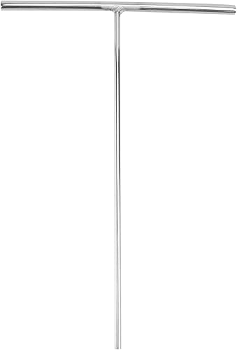 Miniatura 10 de Hemoton Sartén antiadherente Espátula de metal Espátula de metal en forma de T de acero inoxidable Crepe Maker Esparcidores de cocina Herramienta