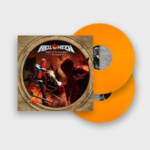 Keeper Of The Seven Keys: The Legacy (Red Orange/ White Marbled Vinyl )
