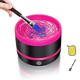 YAGHVEO® Paint Brush Cleaner, Electric Paint Brush Cleaner Rinse Cup, Brush Rinser for Painting, Artist Brush Cleaning Washer Rinser for Acrylic, Watercolor, Oil, Gouache Painting
