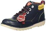  Kickers Kick Hi Winterised, Botas Clasicas Hombre, Azul (Navy/Dk BLU Nvu/Drk Ble), 39 EU
