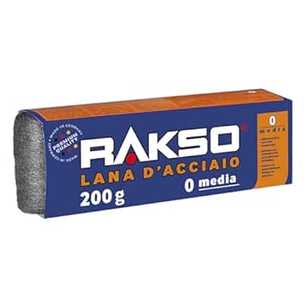 RAKSO Lana di Acciaio Media 0 200g