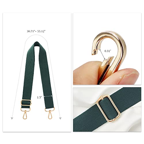 Image of TANOSII Wide Purse Strap Adjustable Replacement Shoulder Crossbody Strap Handbag Strap