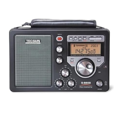 TECSUN S-8800 Récepteur Radio Multi-Conversion Am/FM/LW/SW/SSB