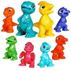 1 Bubble Bath Bomb For Kids With Surprise Toy Microsaurus Inside - Natural Ingredients Safe For Sensitive Skin - Moisturizing Coconut And Olive Oils And Fruity Black Cherry Aroma #TOP3